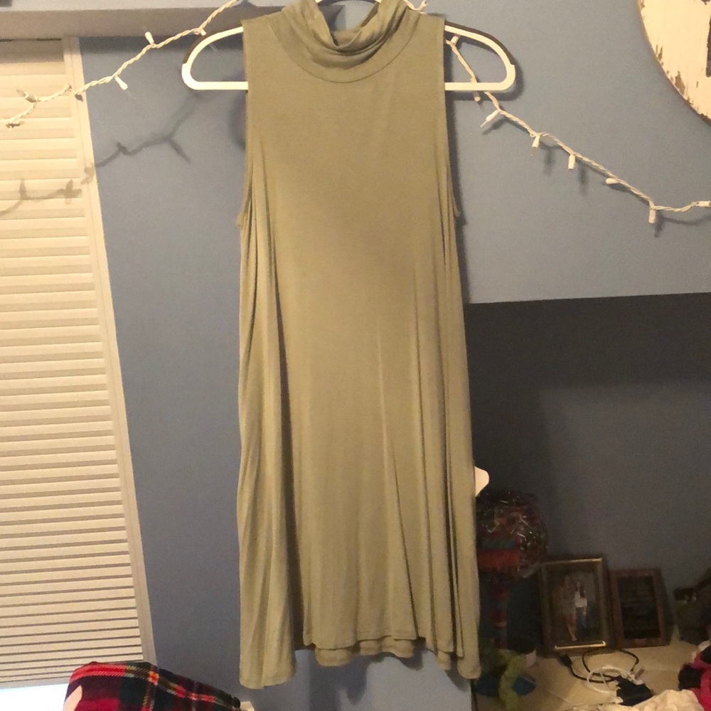 Army green dress